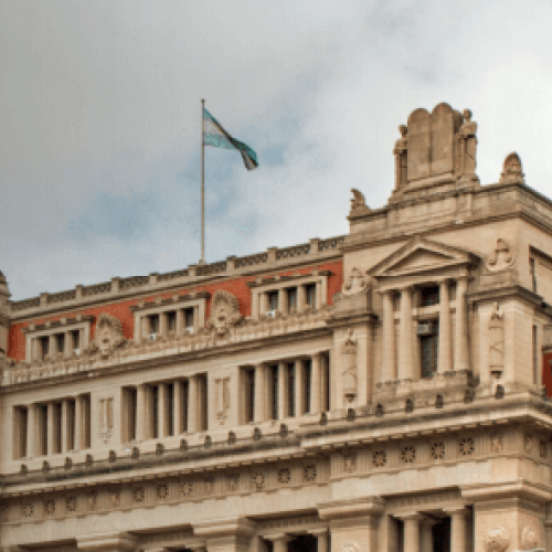 Visita al Palacio de Tribunales y la Corte Suprema de Justicia de la Nación. 